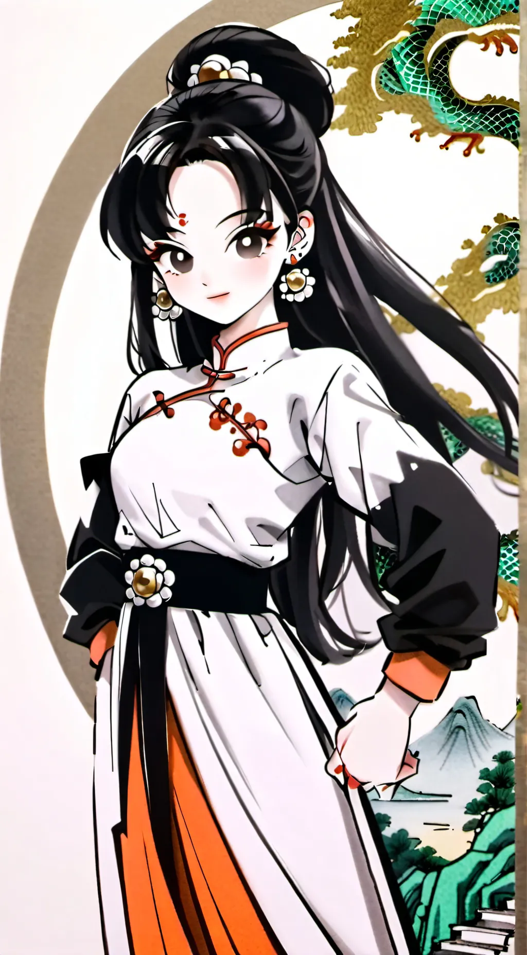 ai character: Chi Chi background