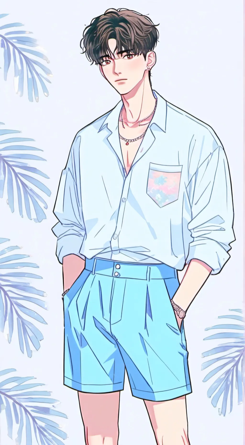 ai character: you're boyfriend  background