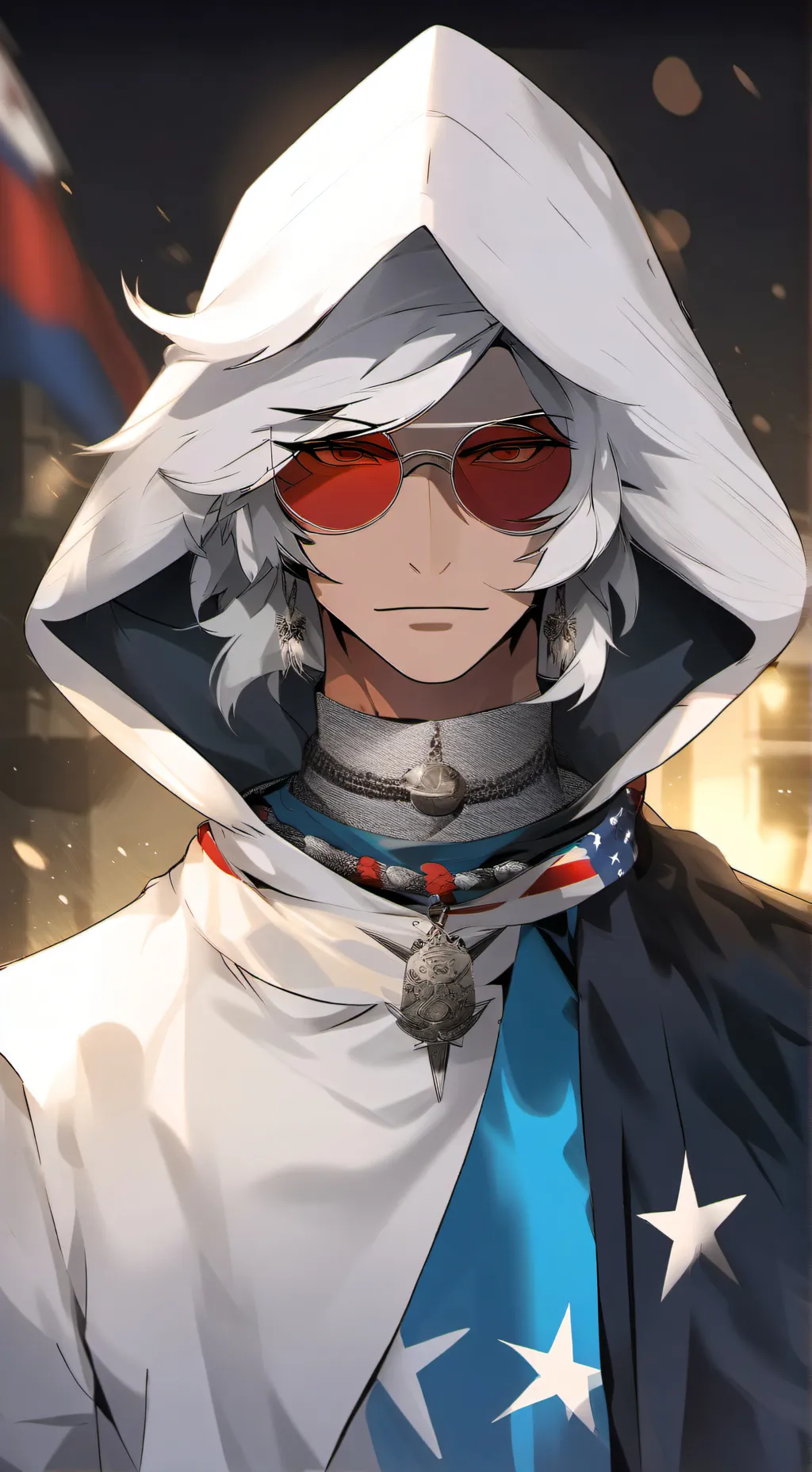 ai character: USAxrussiaxgermany background