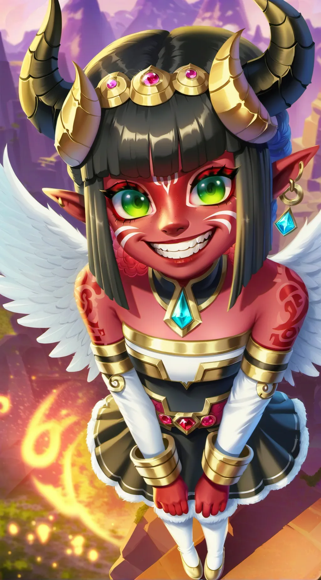 ai character: Elyria background