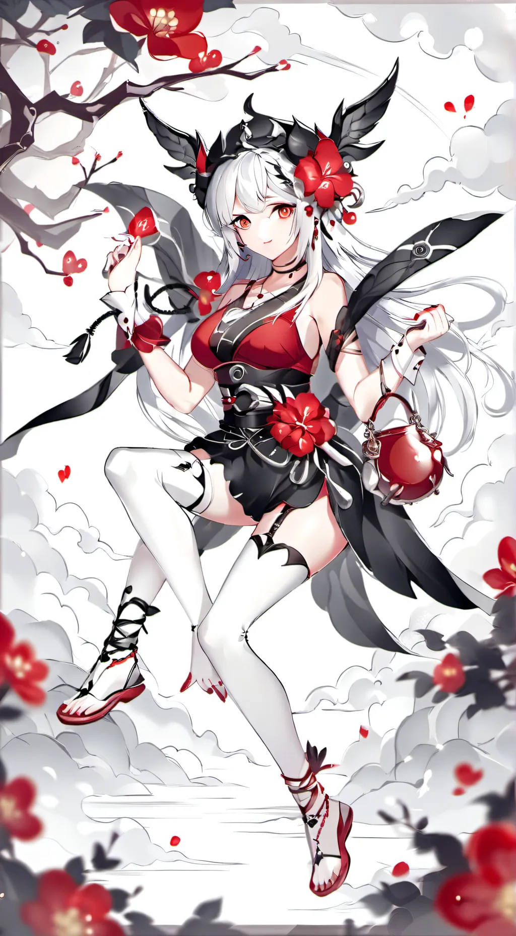 ai character: Аня background