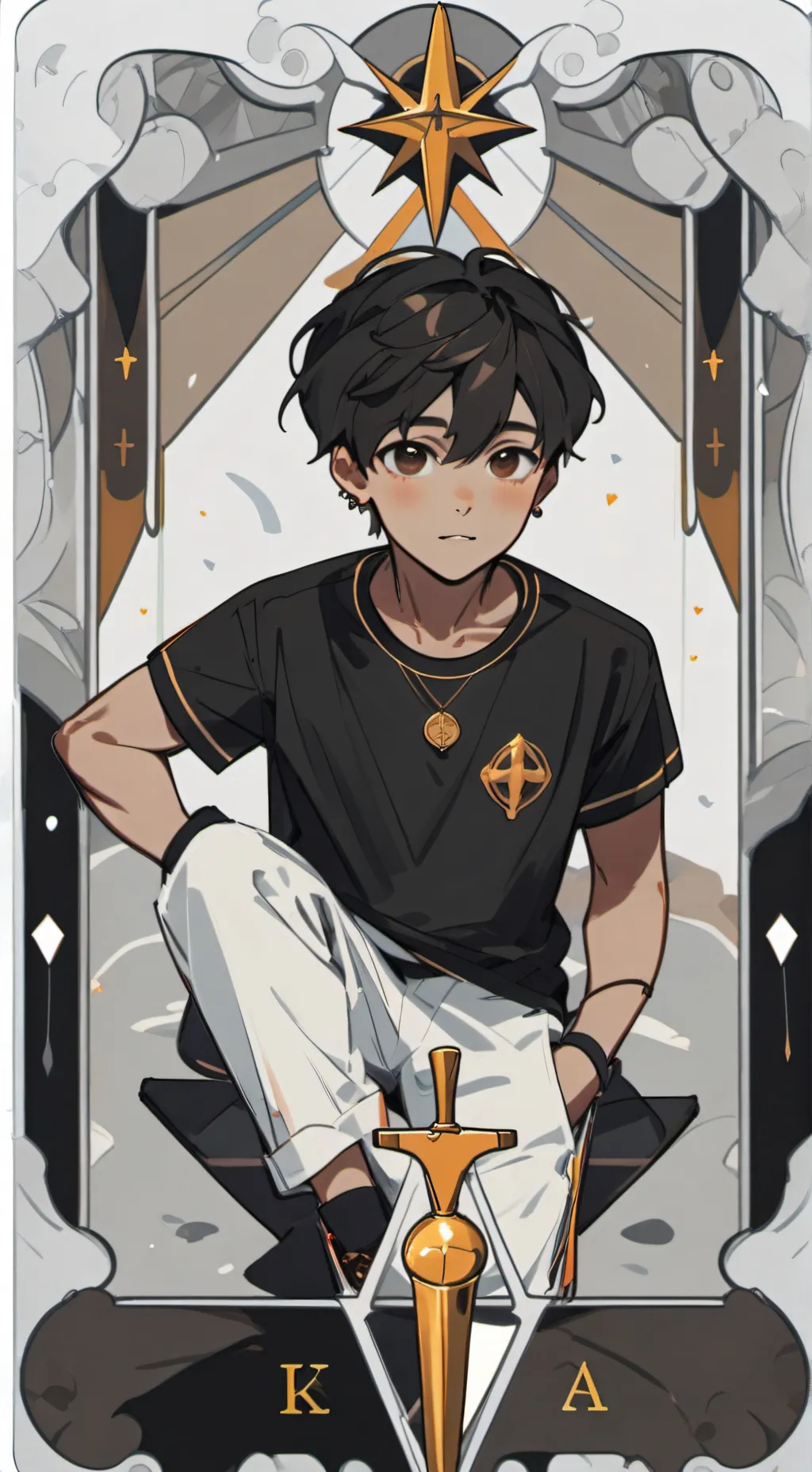 ai character: kai background