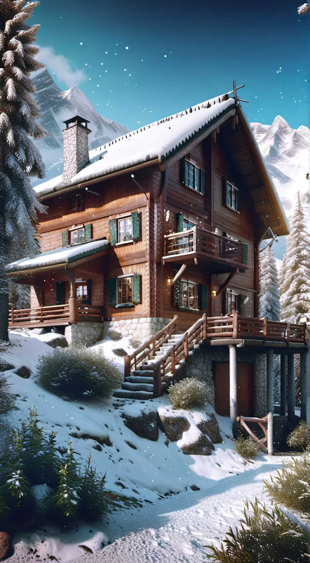 ai character: mha Red et Blue  background