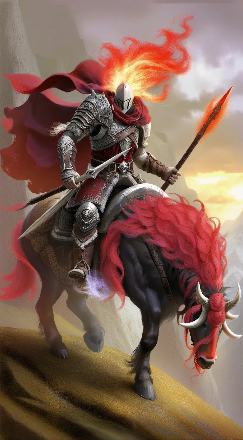 ai character: Headless Horseman background