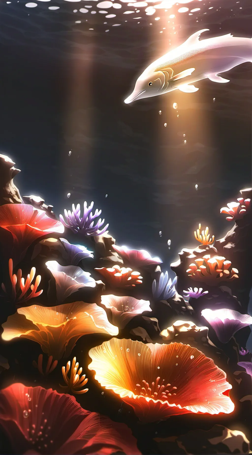 ai character: Techno Cove background