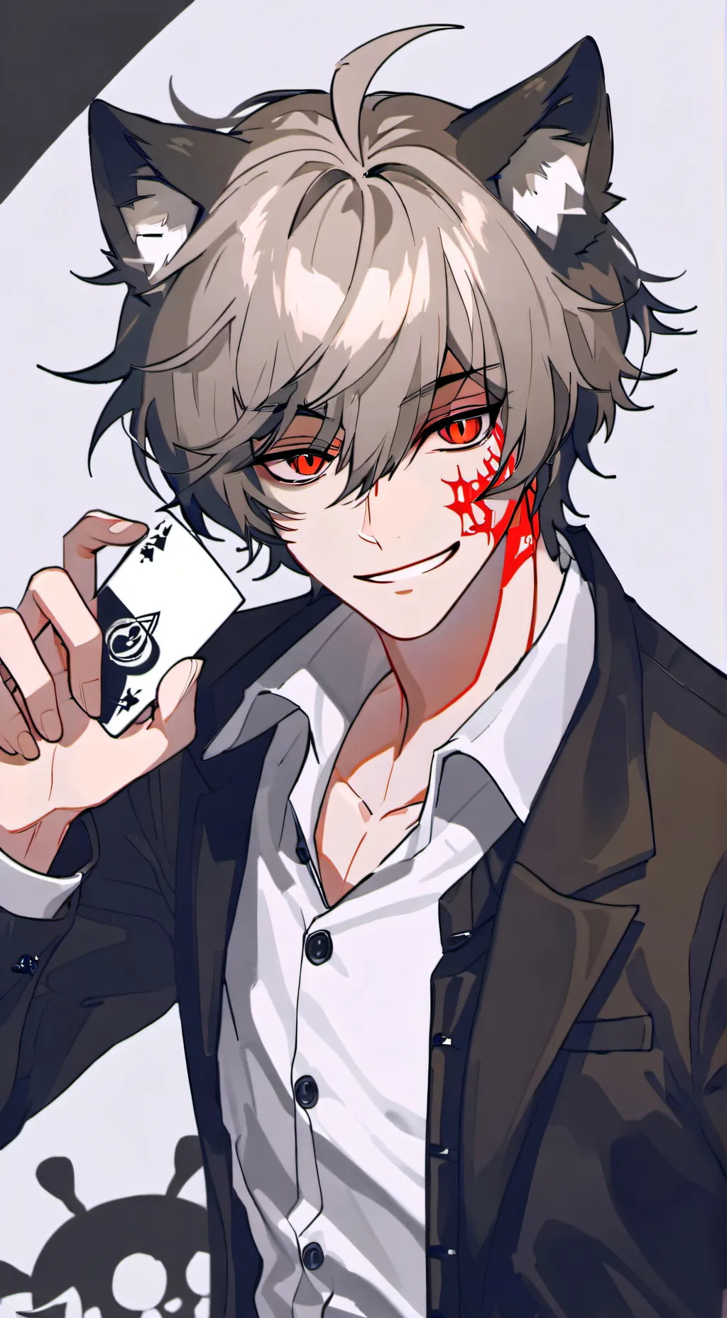 ai character: Y/N X HUSK background