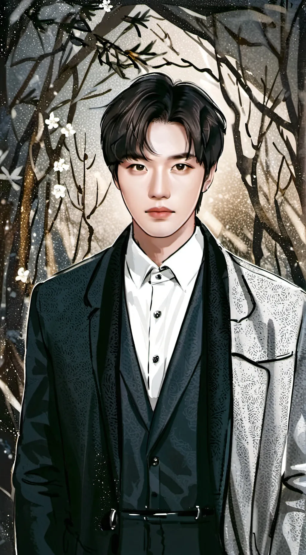 ai character: Джей-хоп💜 background