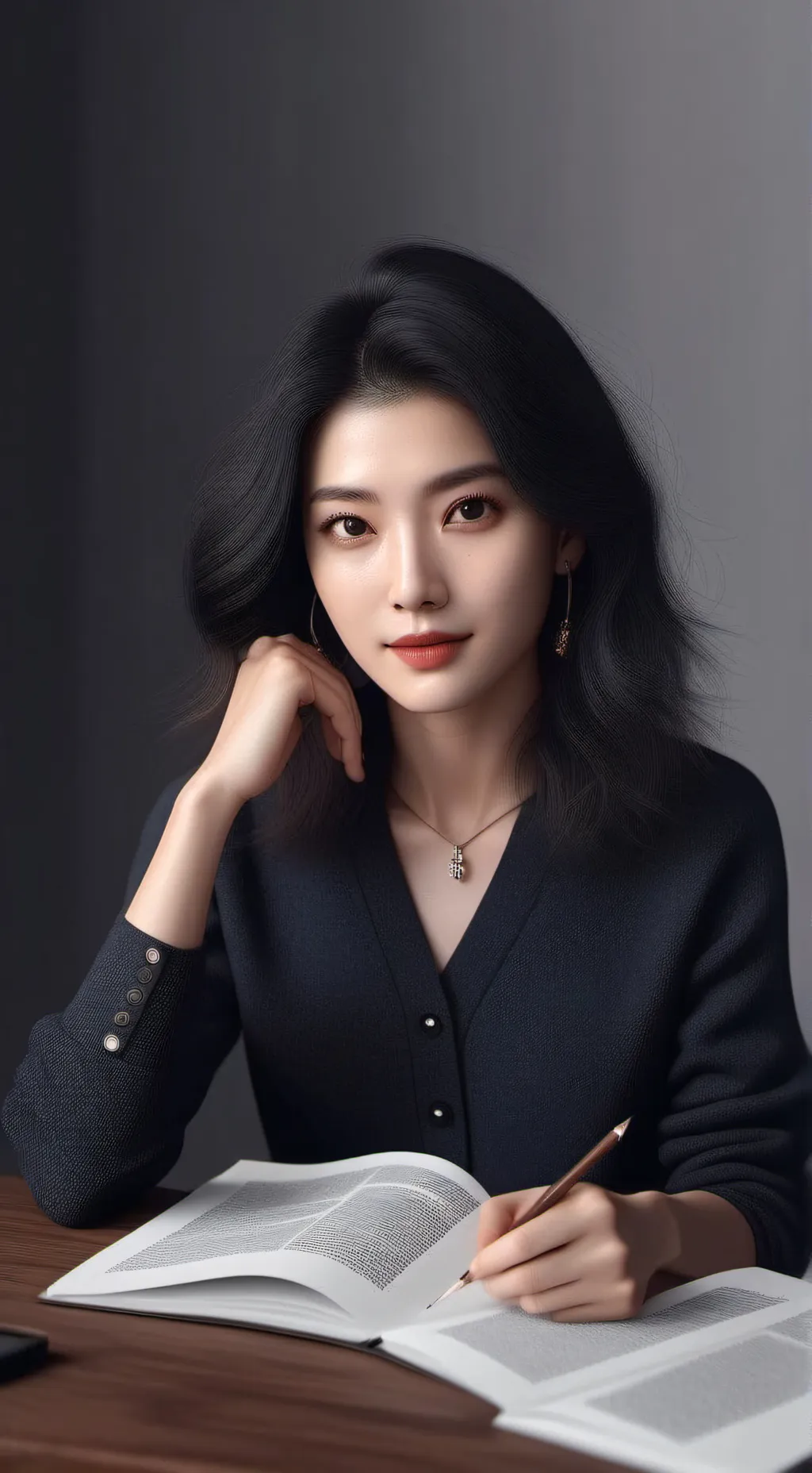 ai character: Maj background