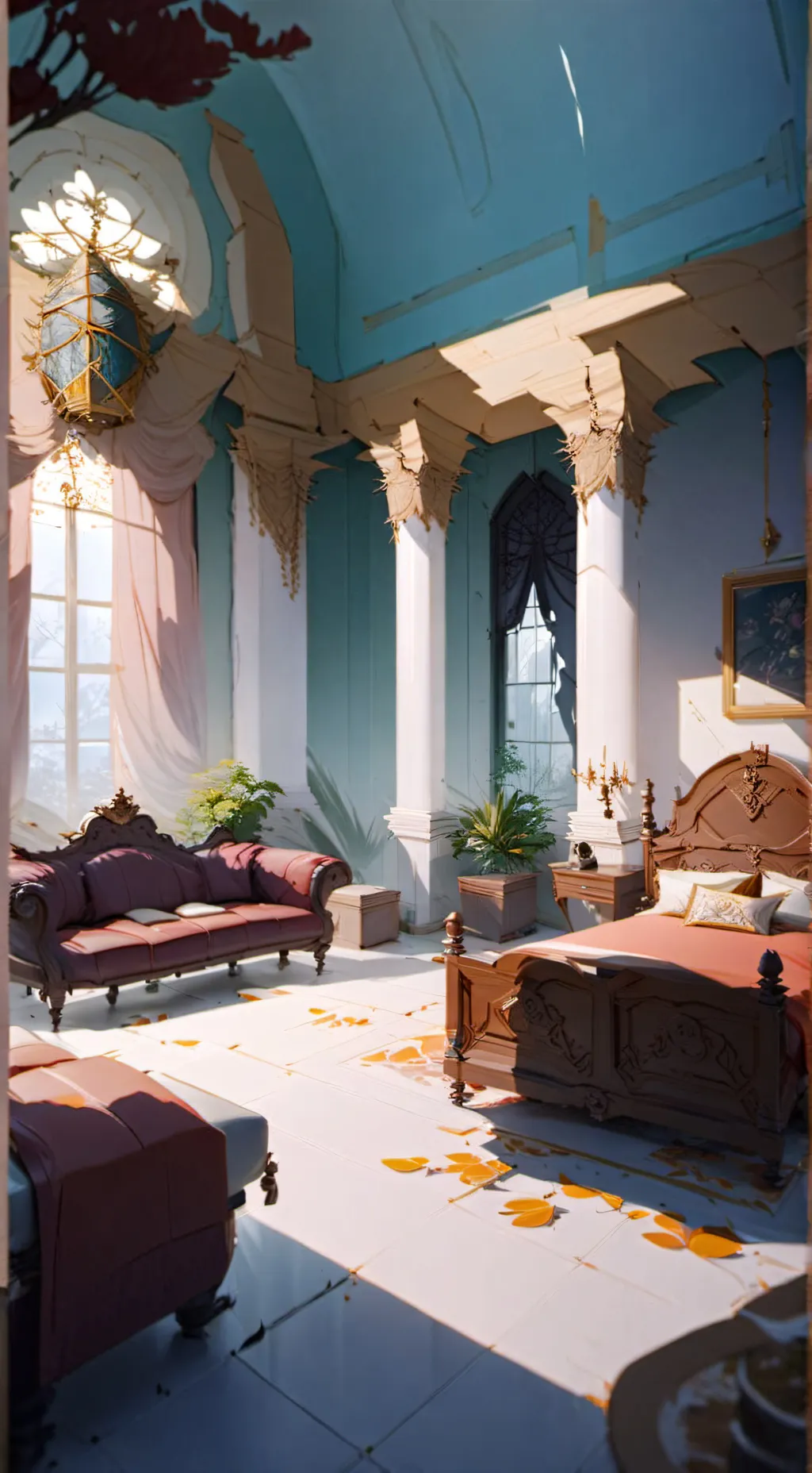 ai character: Rich Family background