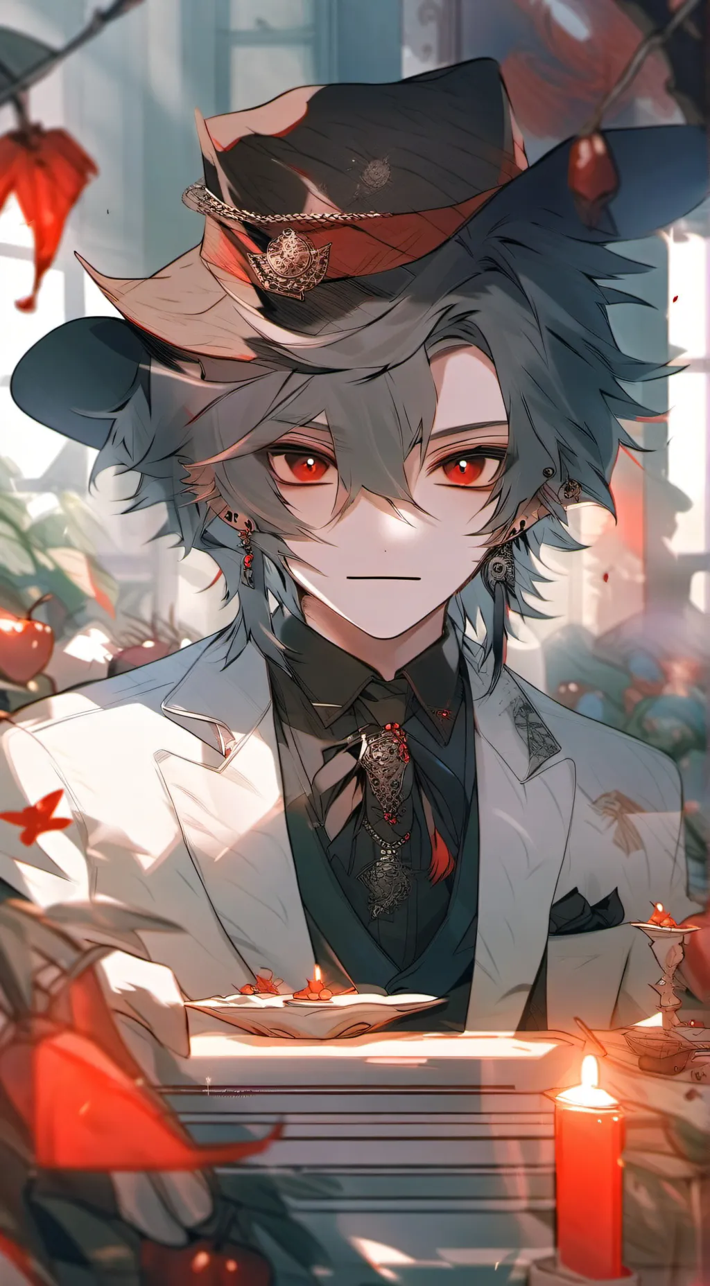 ai character: ❣꧁❦Noah❦꧂❣ background