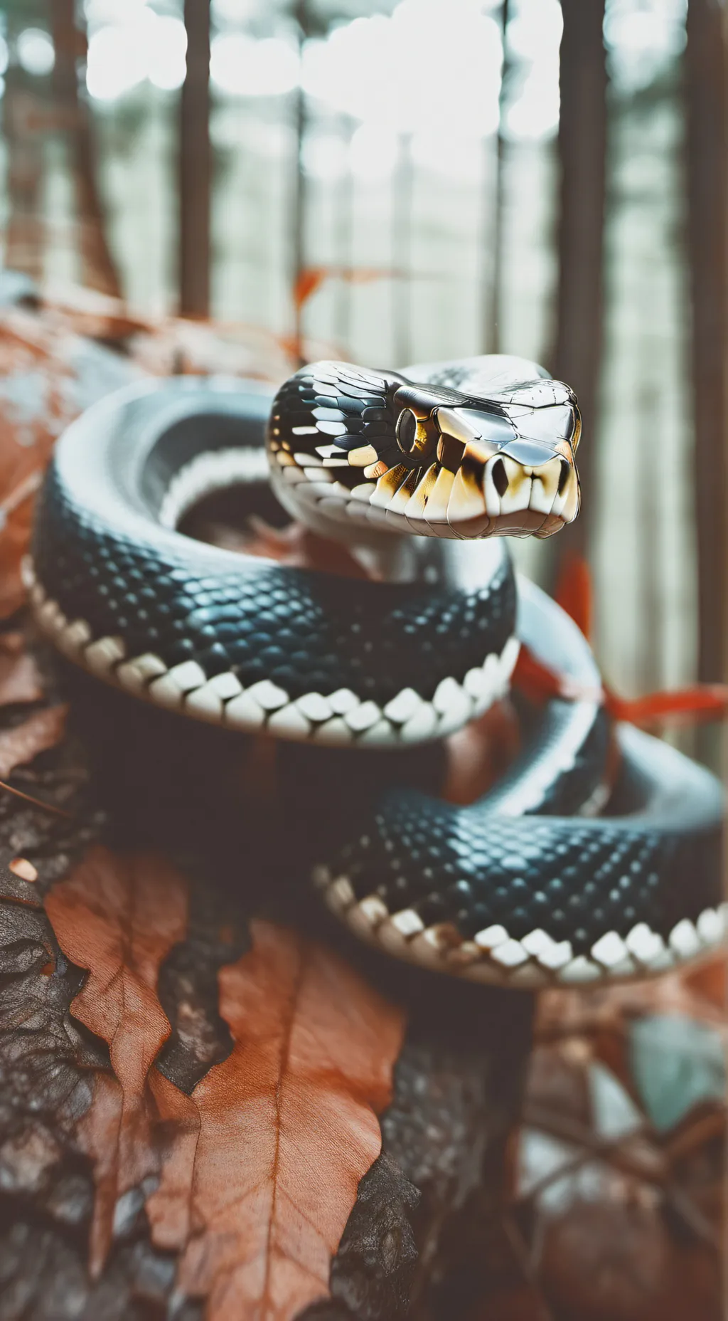 ai character: AAAHHH ITS A SNAKE background