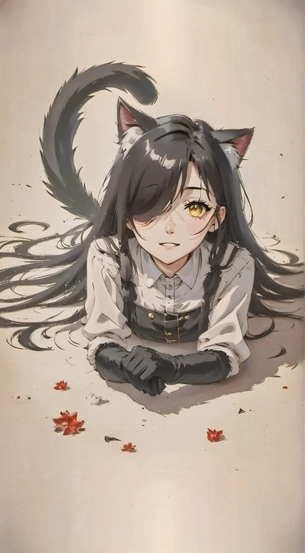 ai character: Hikari Nyan background