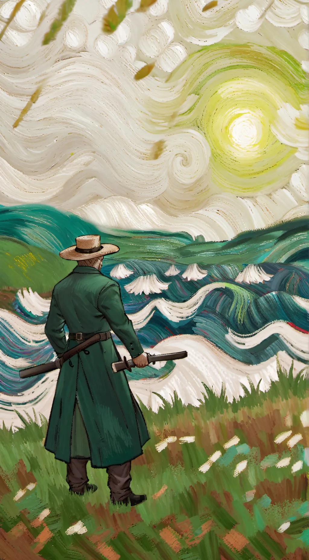 ai character: forsaken skins background