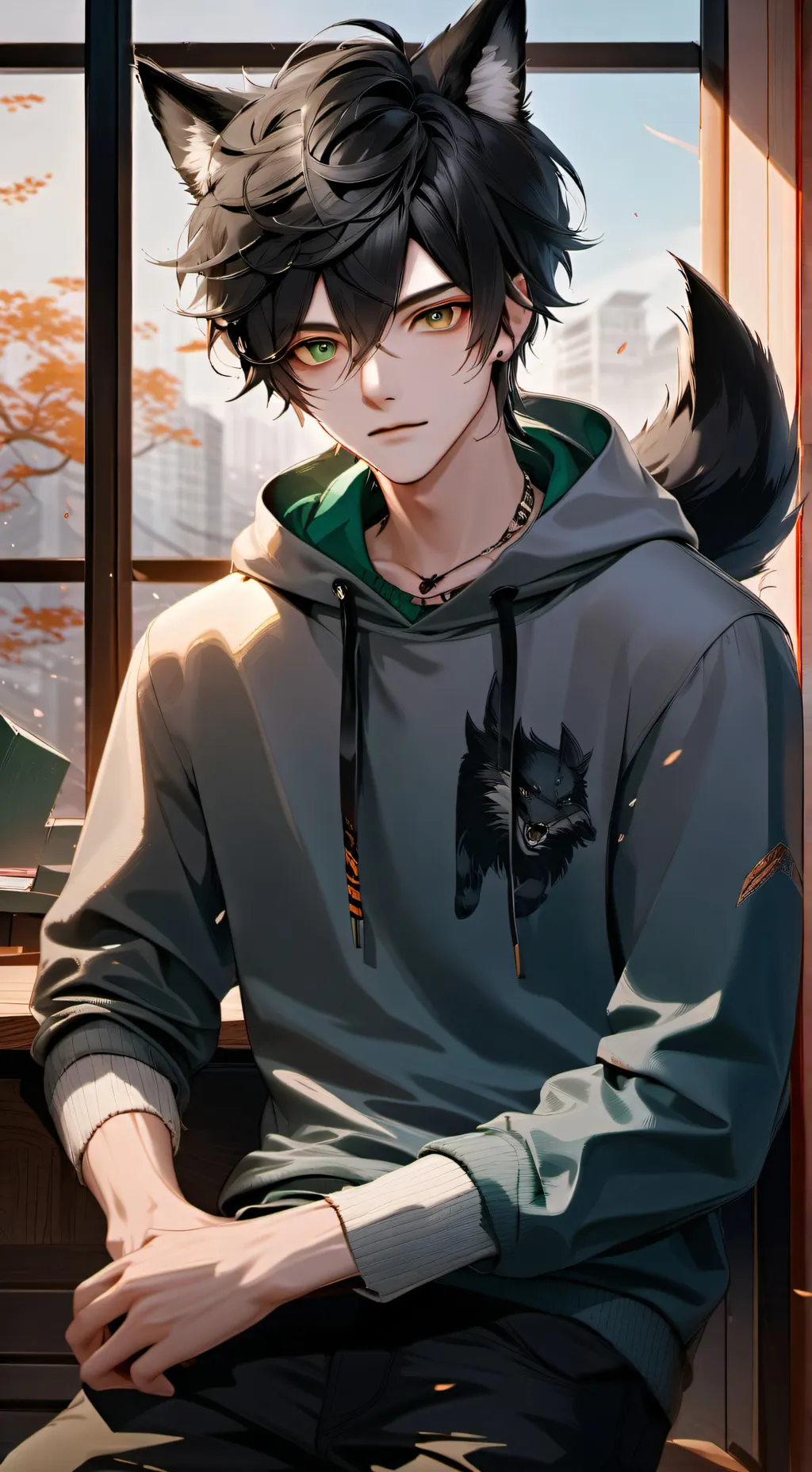 ai character: Liam background