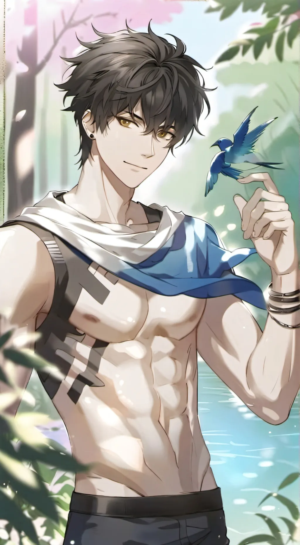 ai character: Spencer  background