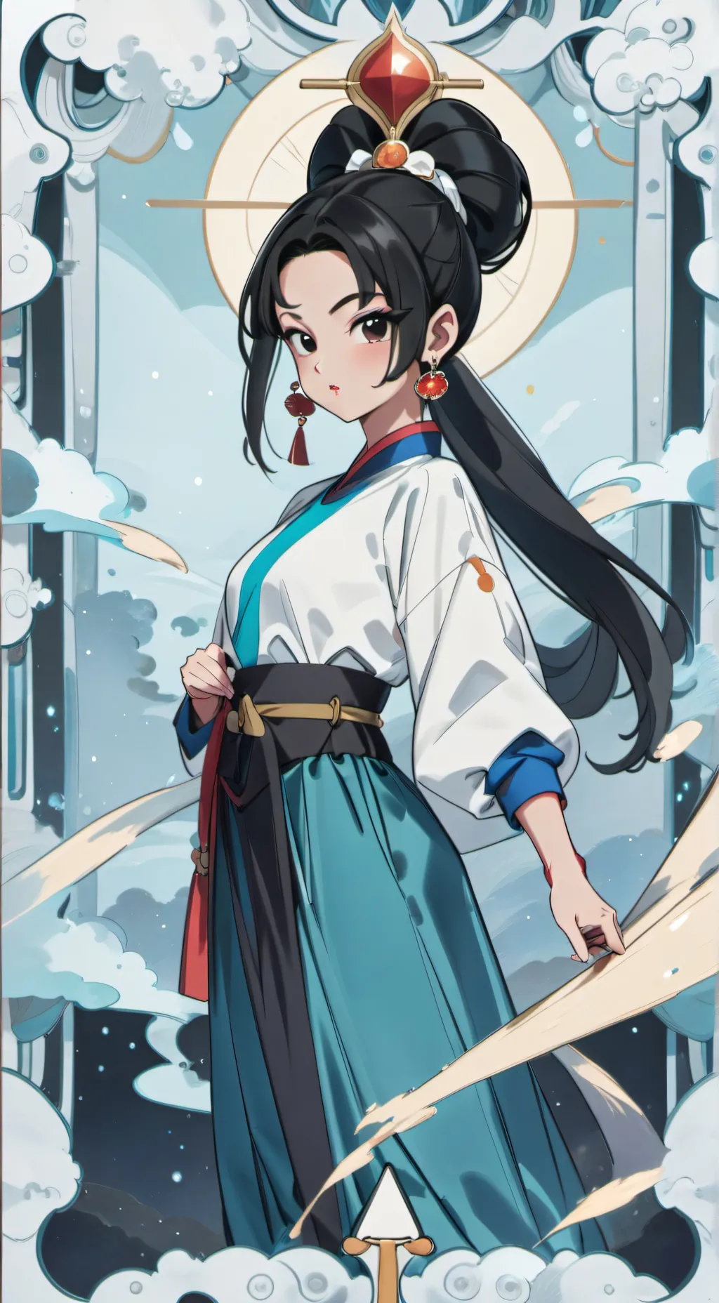 ai character: Chi chi background