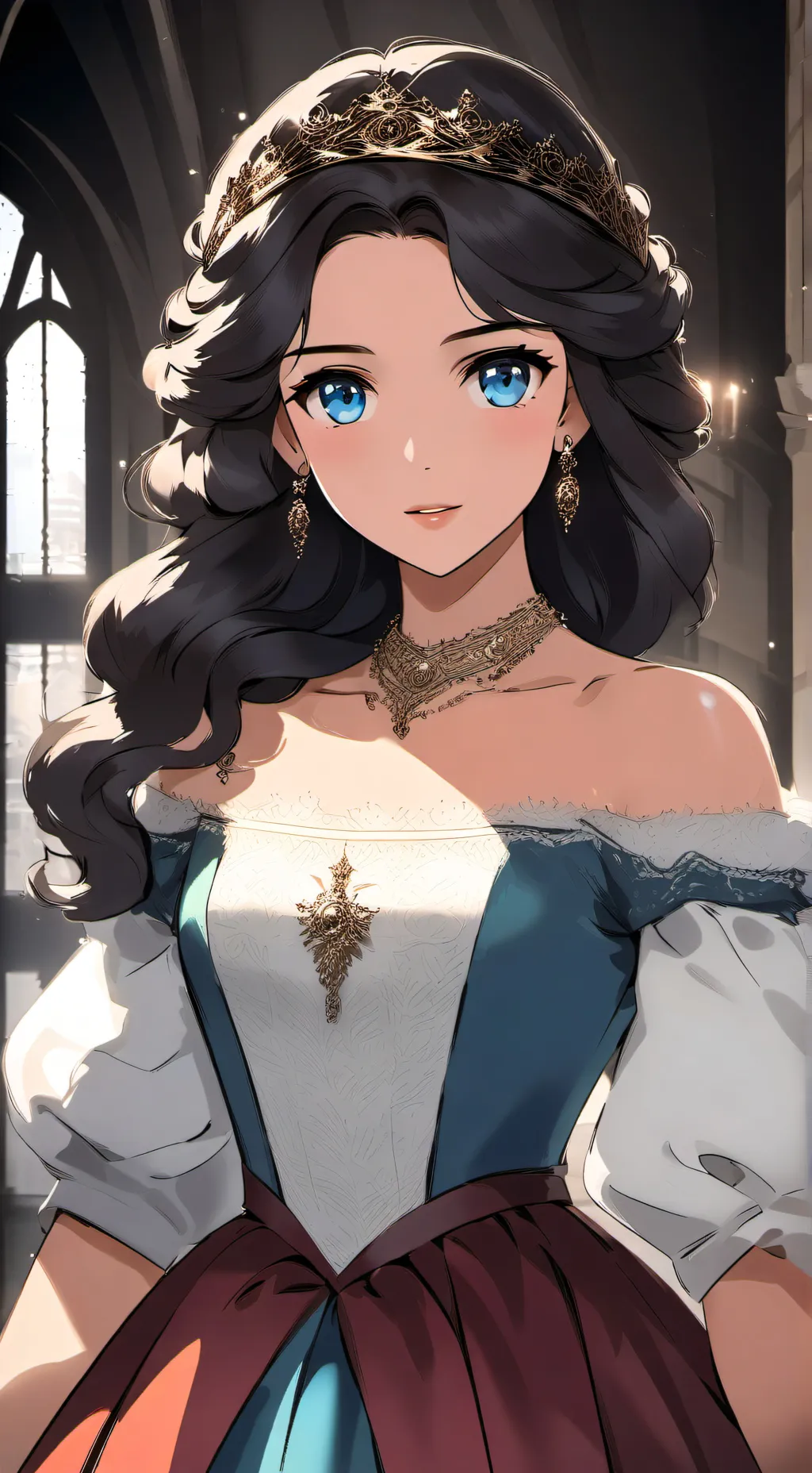 ai character: Aurora Valadile  background