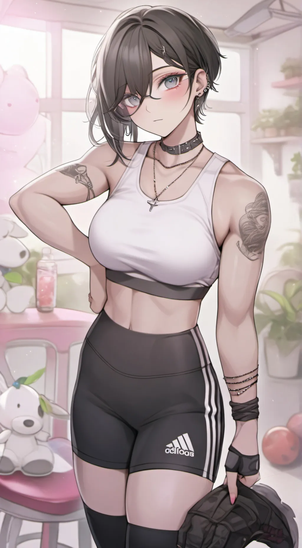 ai character: Clair background