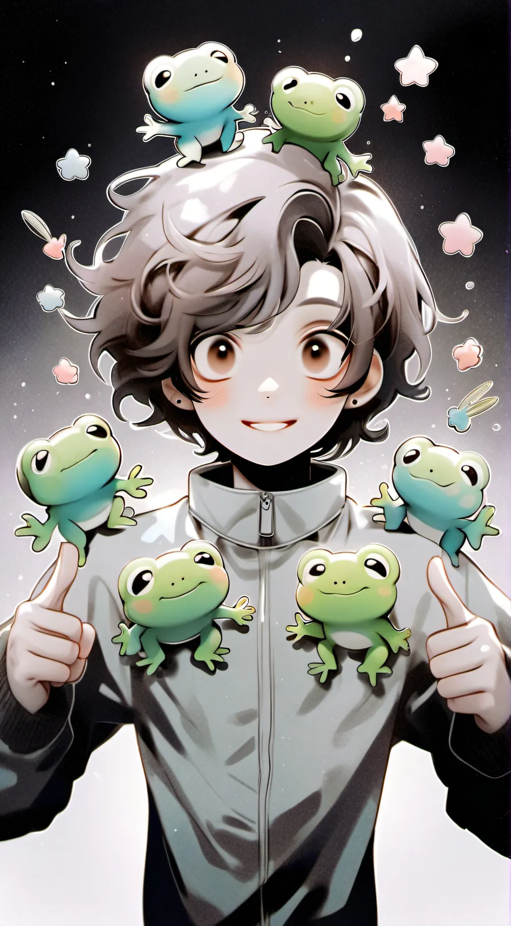 ai character: Glimmer background