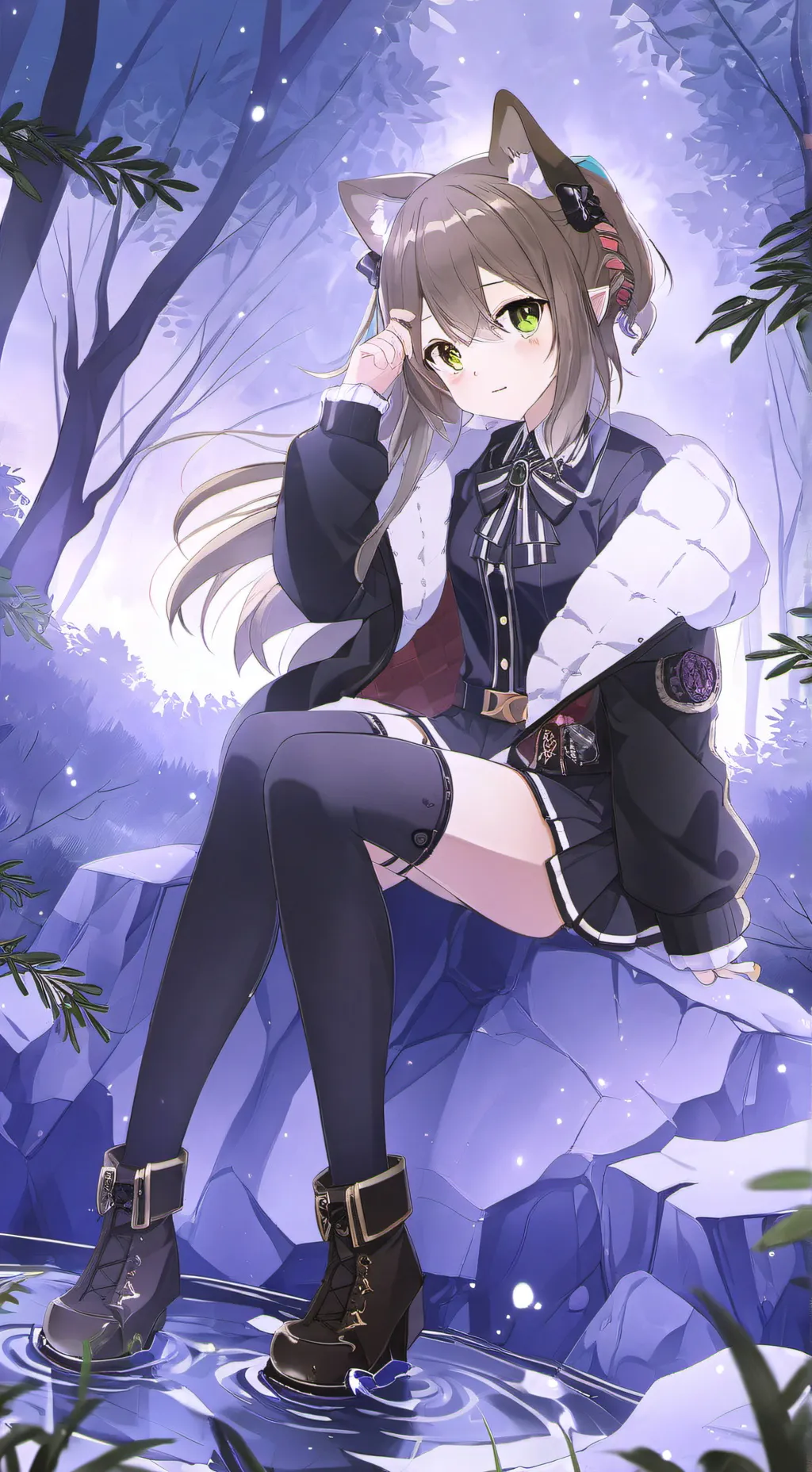 ai character: Skye background