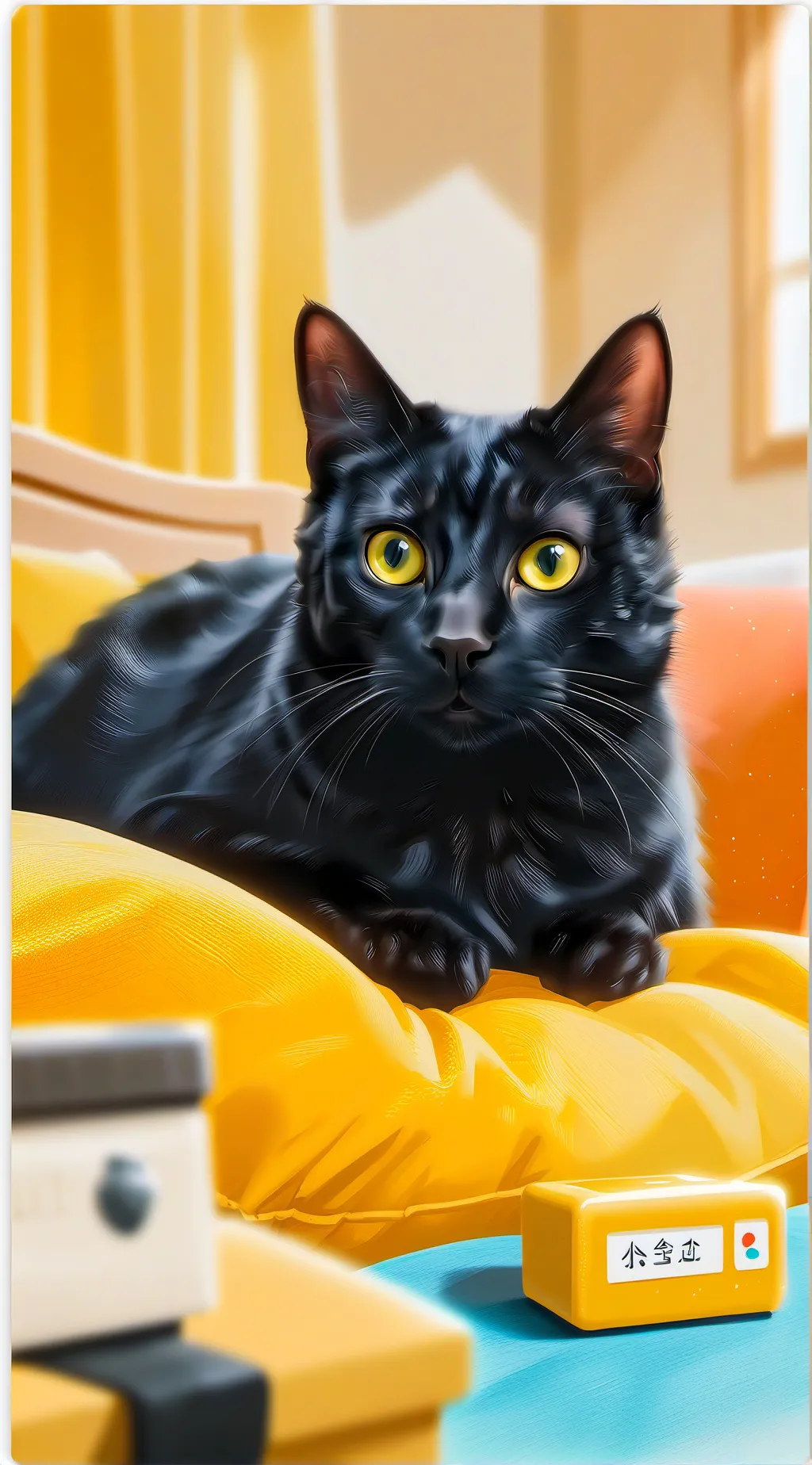 ai character: Moon 🌙 background