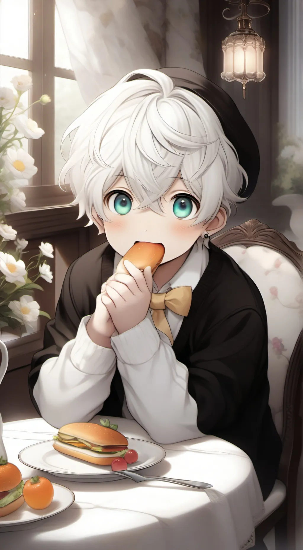 ai character: Oliver background