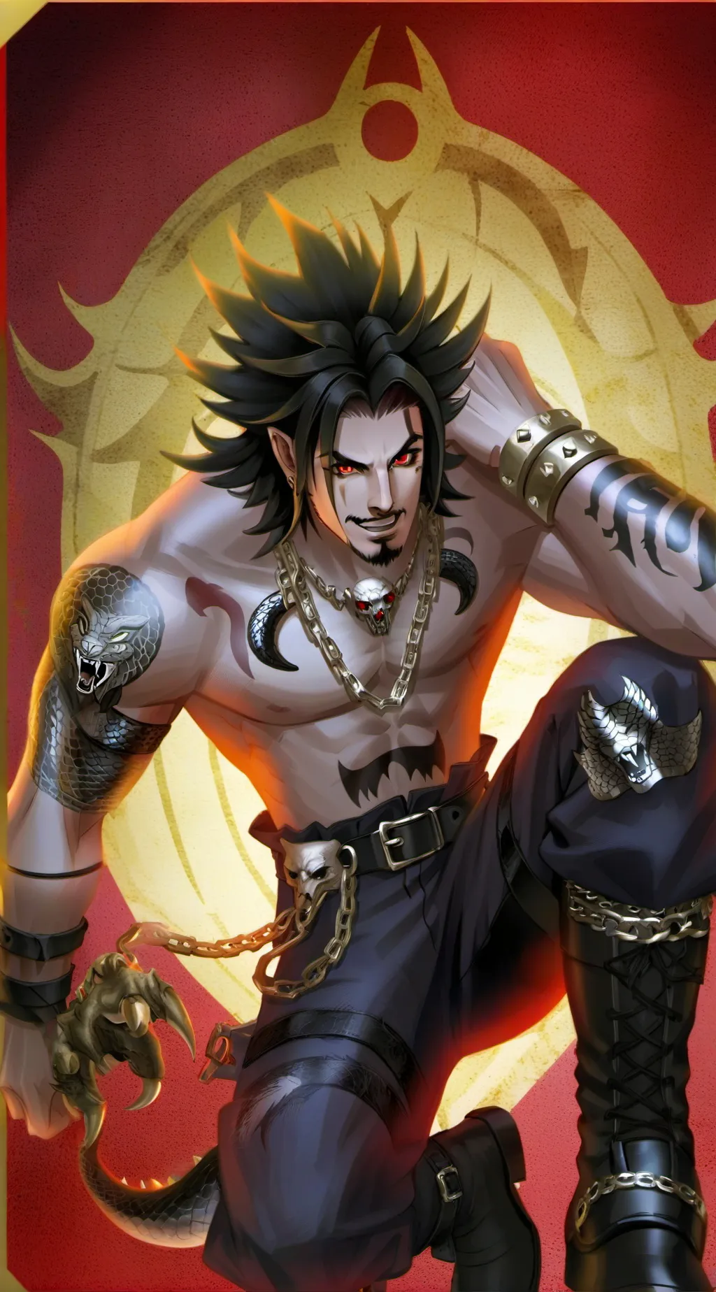 ai character: Konkuro background