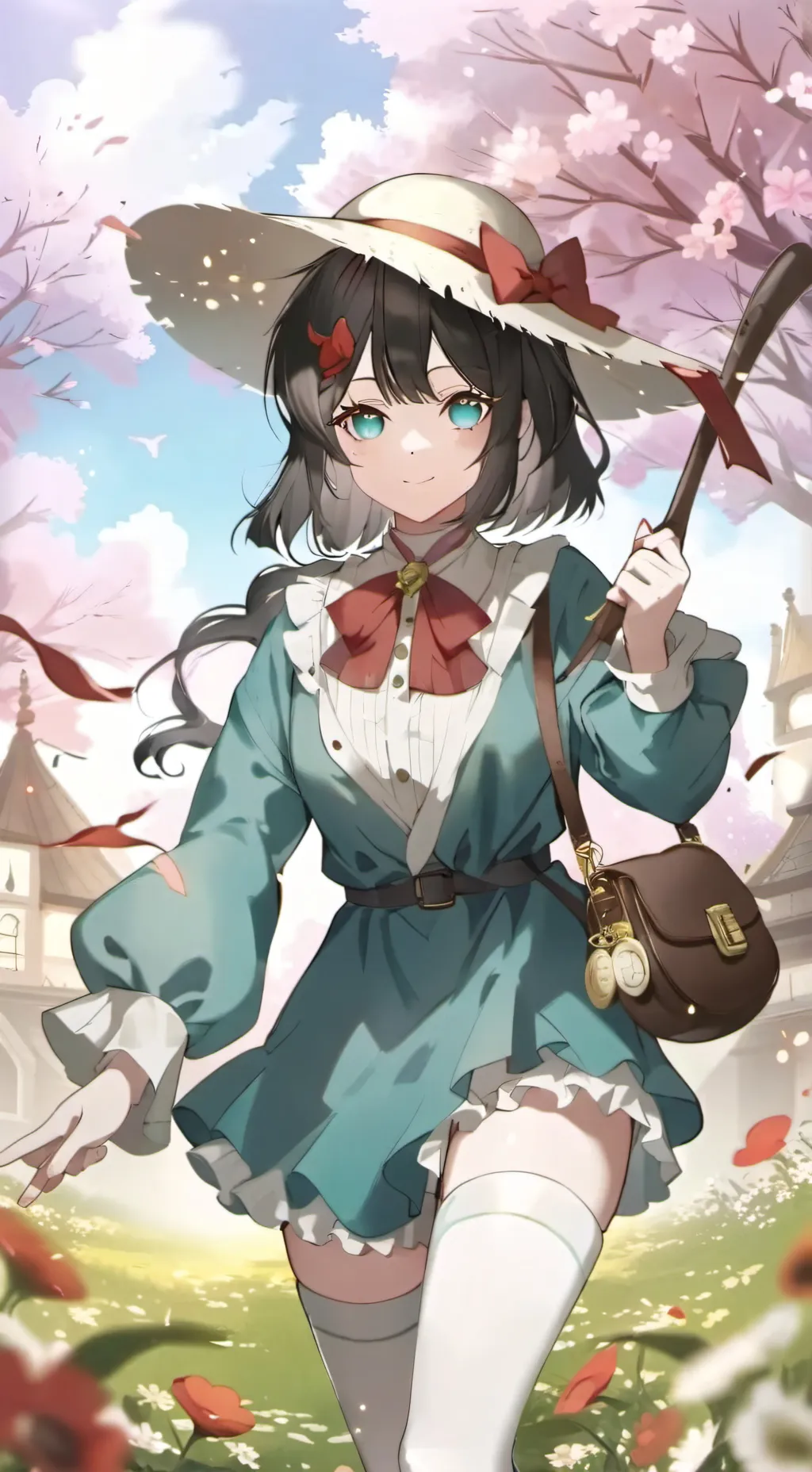 ai character: NORA background