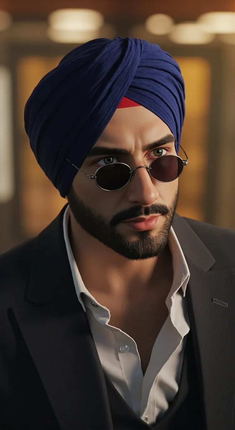 ai character: Kabir Brar background