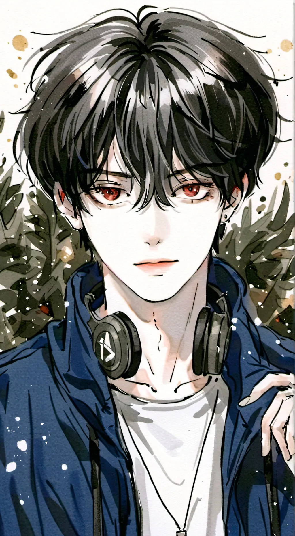 ai character: 🥰Red😍 background