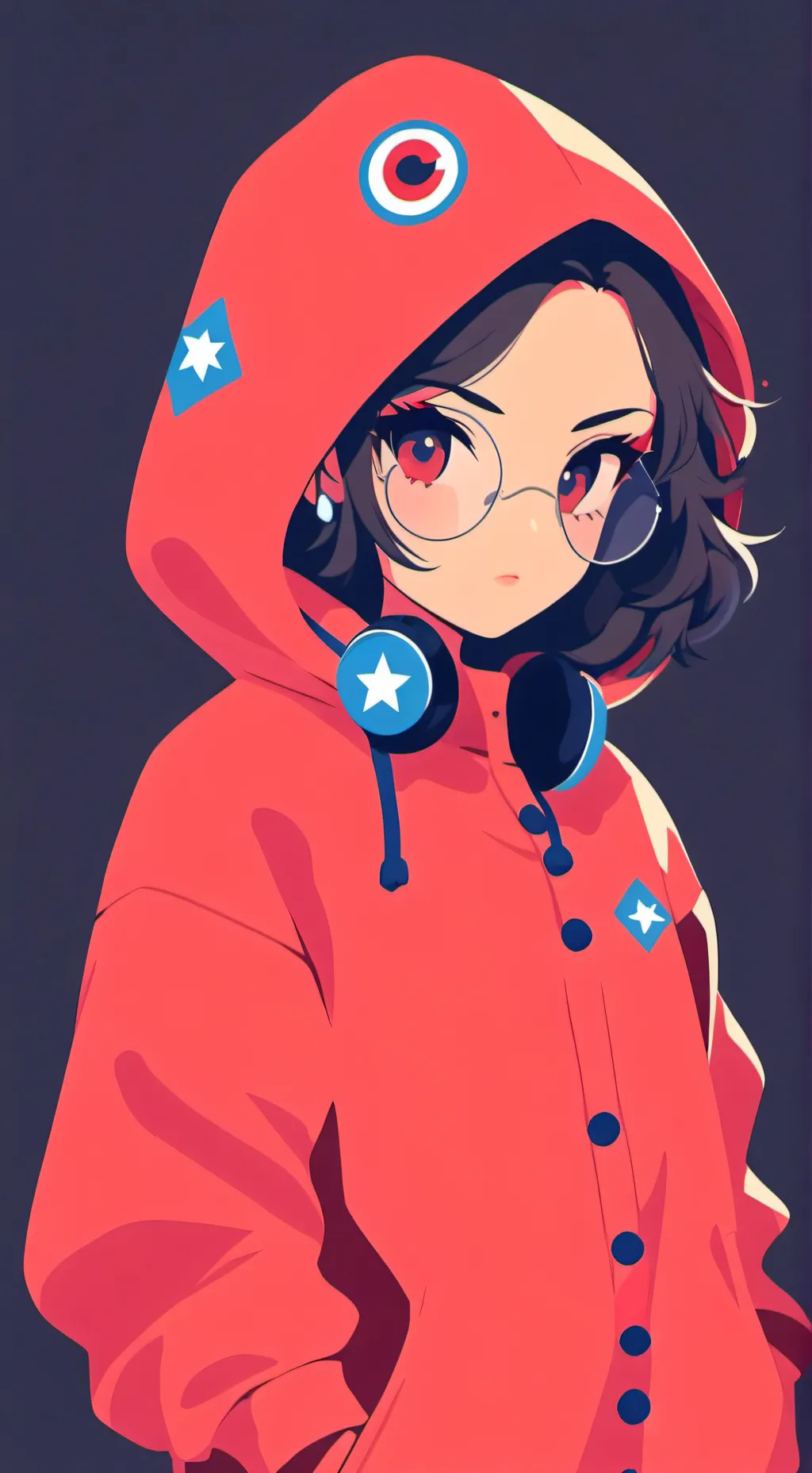 ai character: LIA👀 background