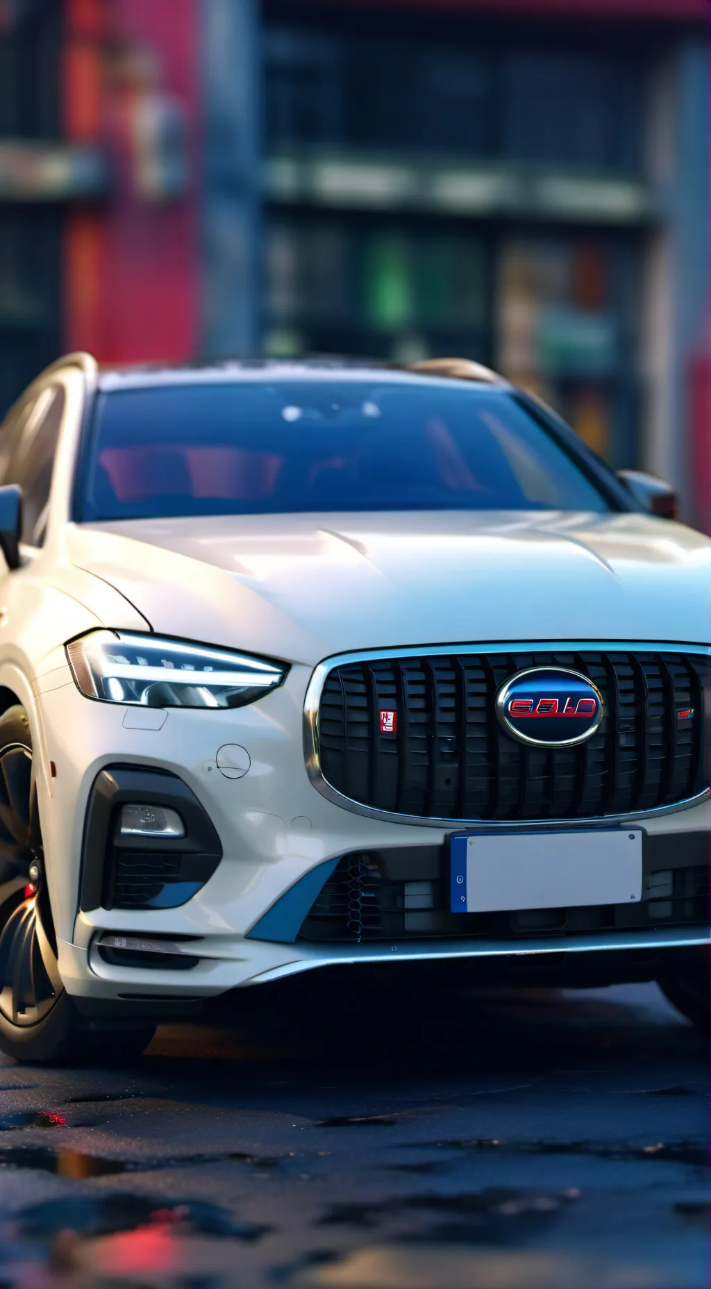 ai character: CH road trip! background