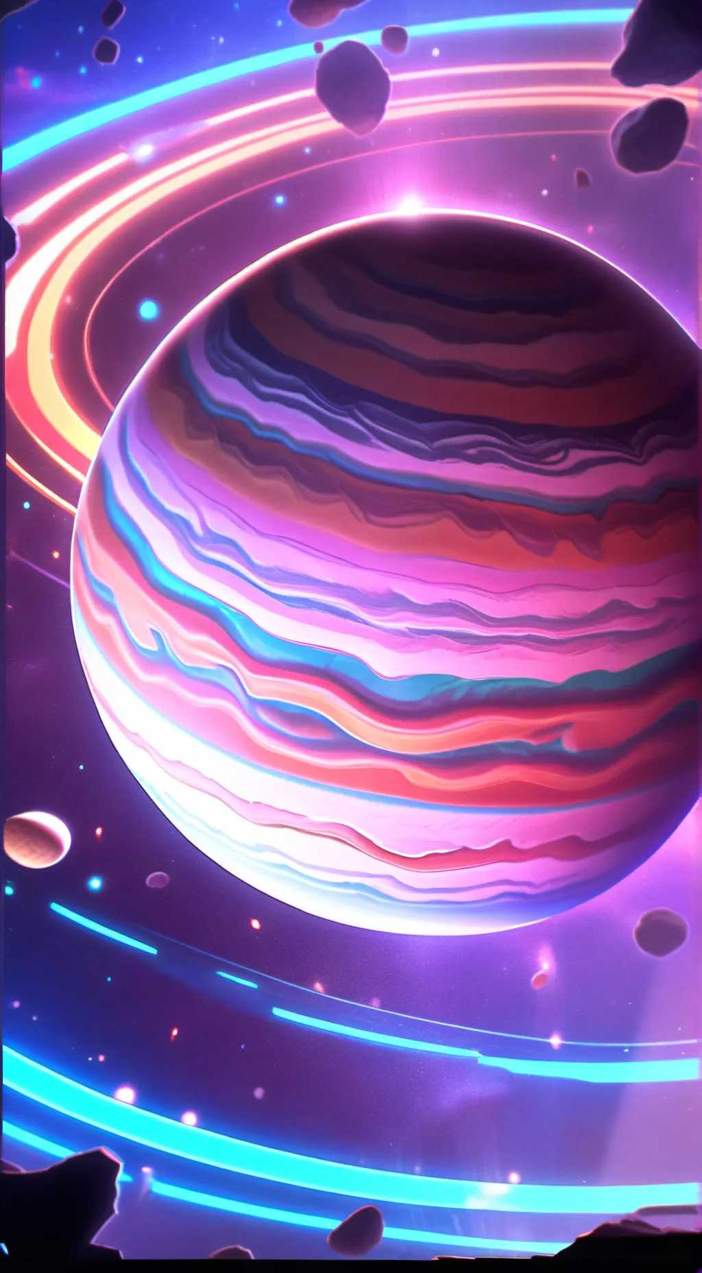 ai character: Jupiter background