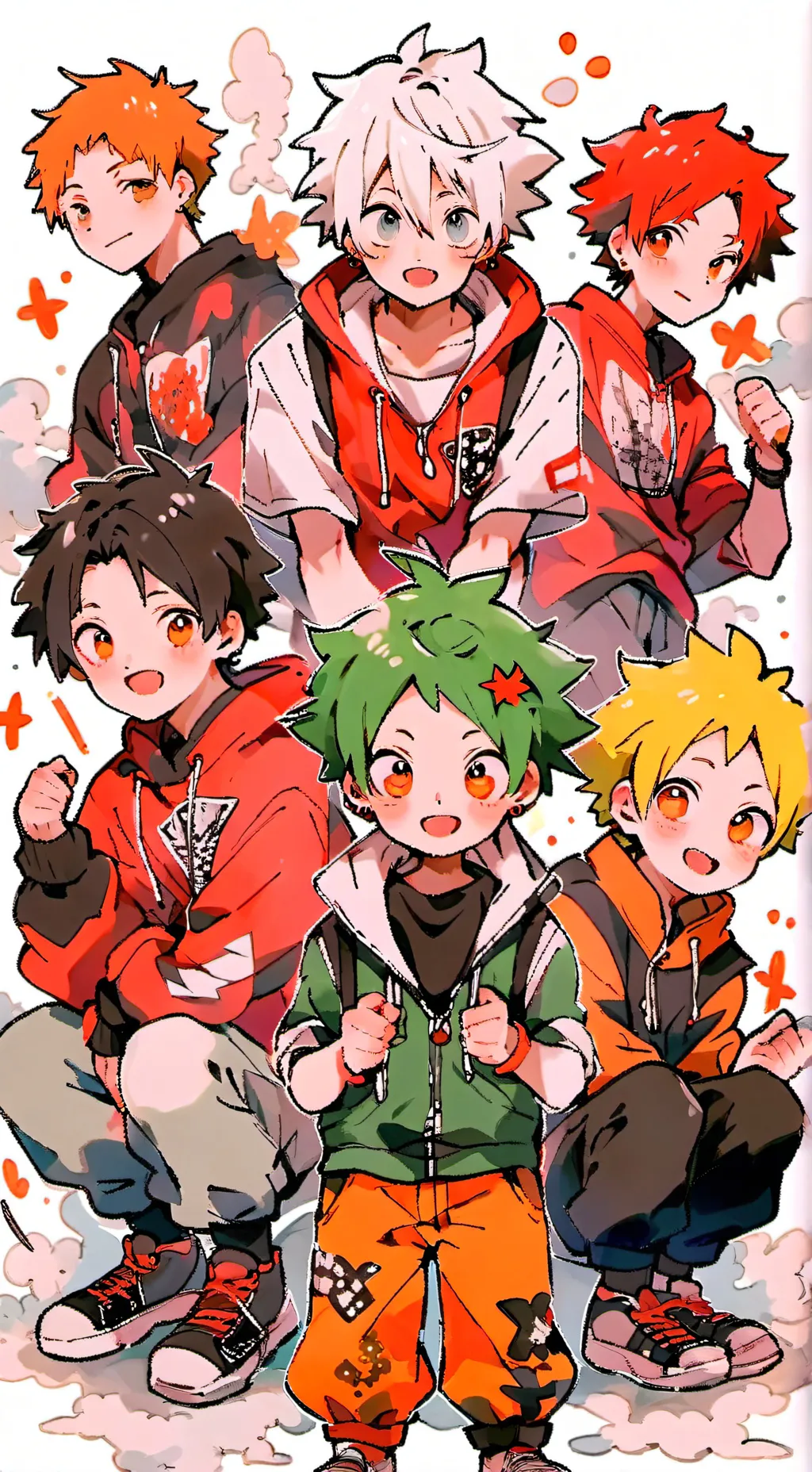 ai character: Dorm Sleepover!!  background