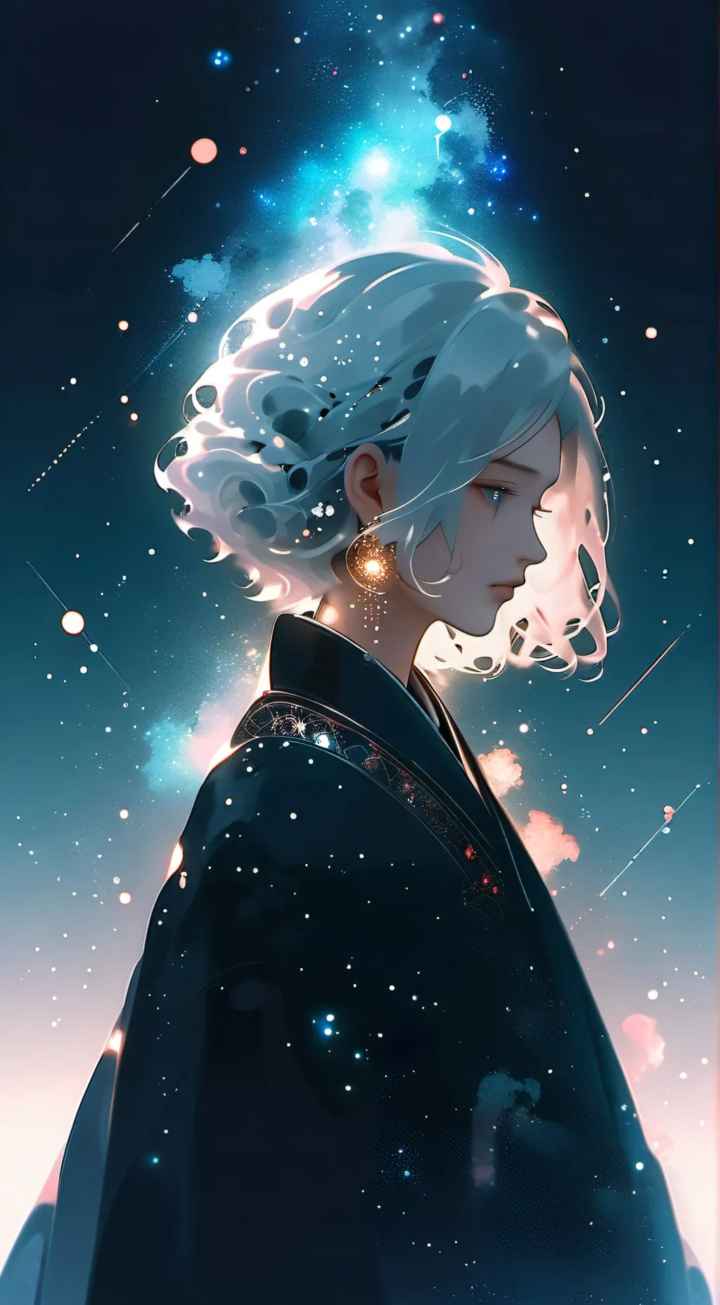 ai character: Luz de Estrellas background