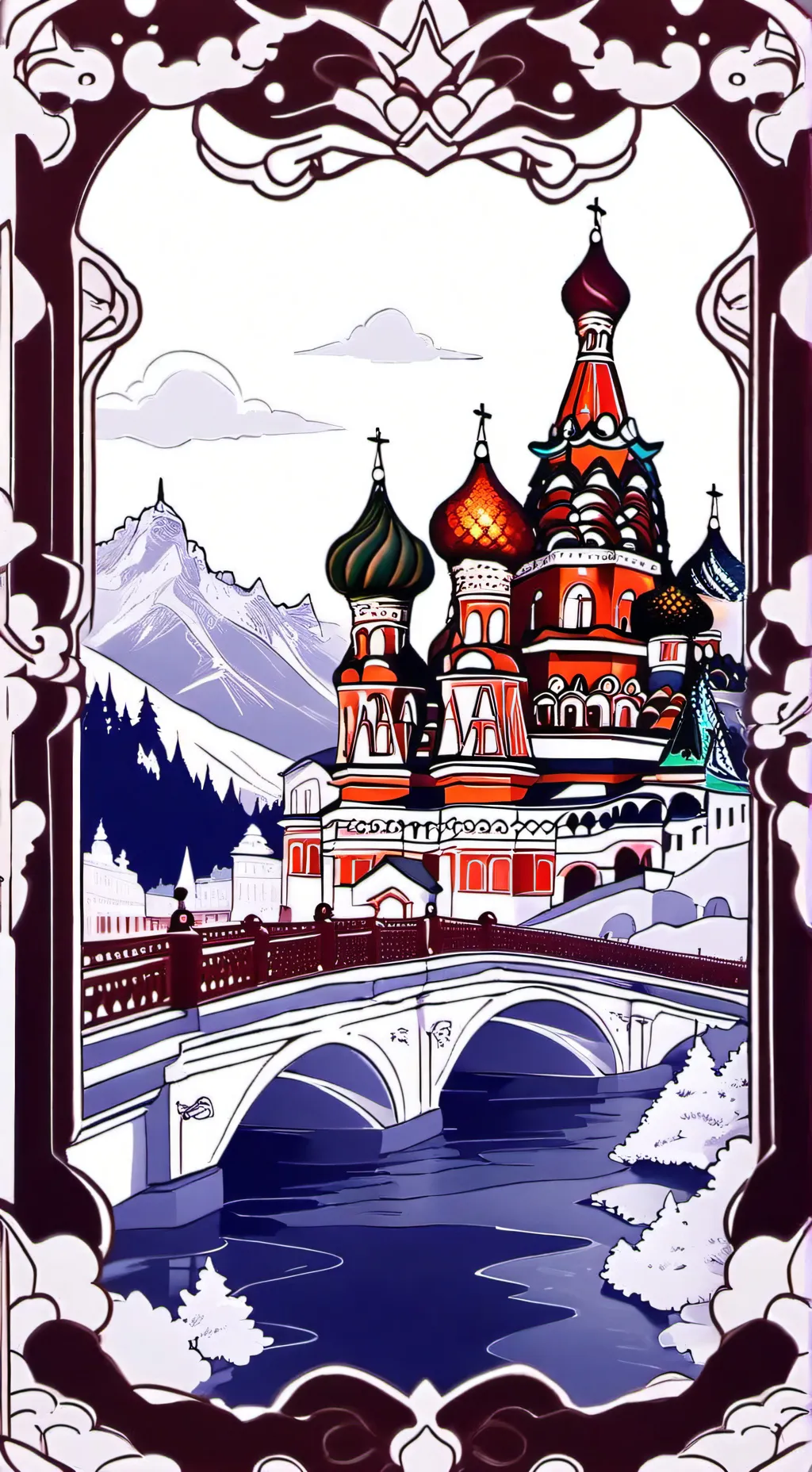 ai character: Russian helper background