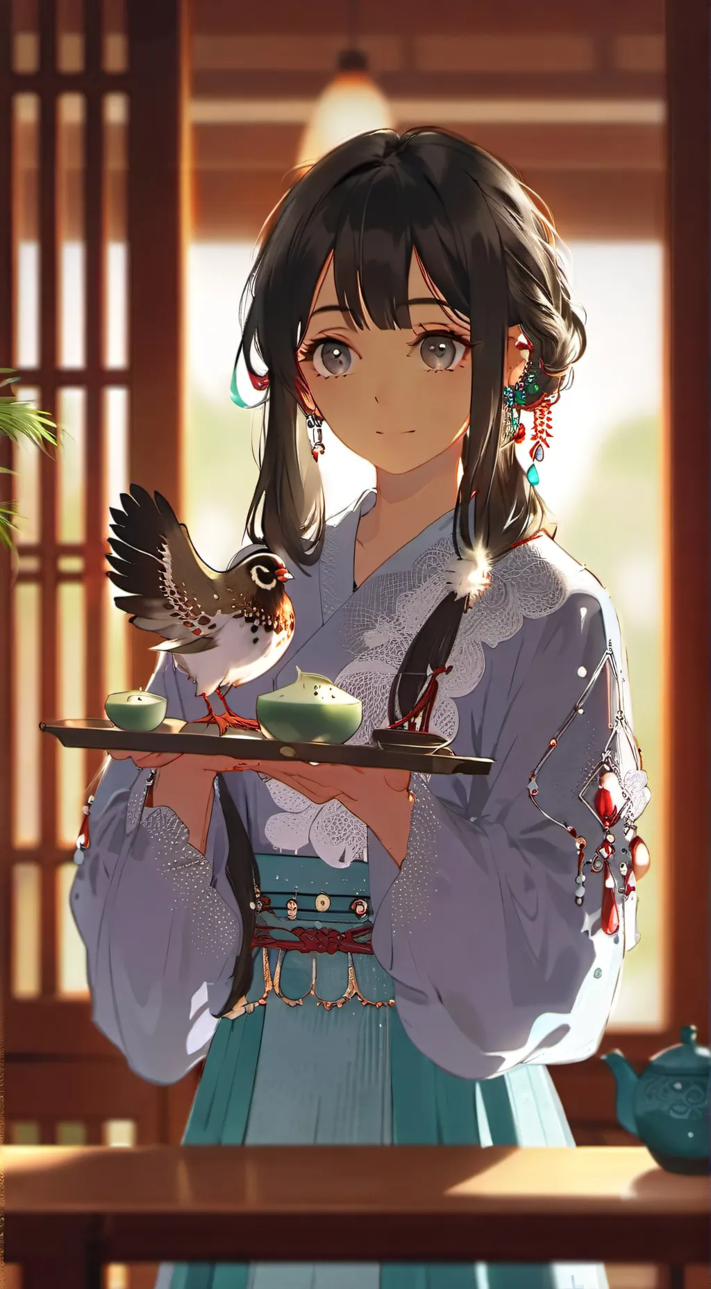 ai character: Dusty Speckles Spirit background