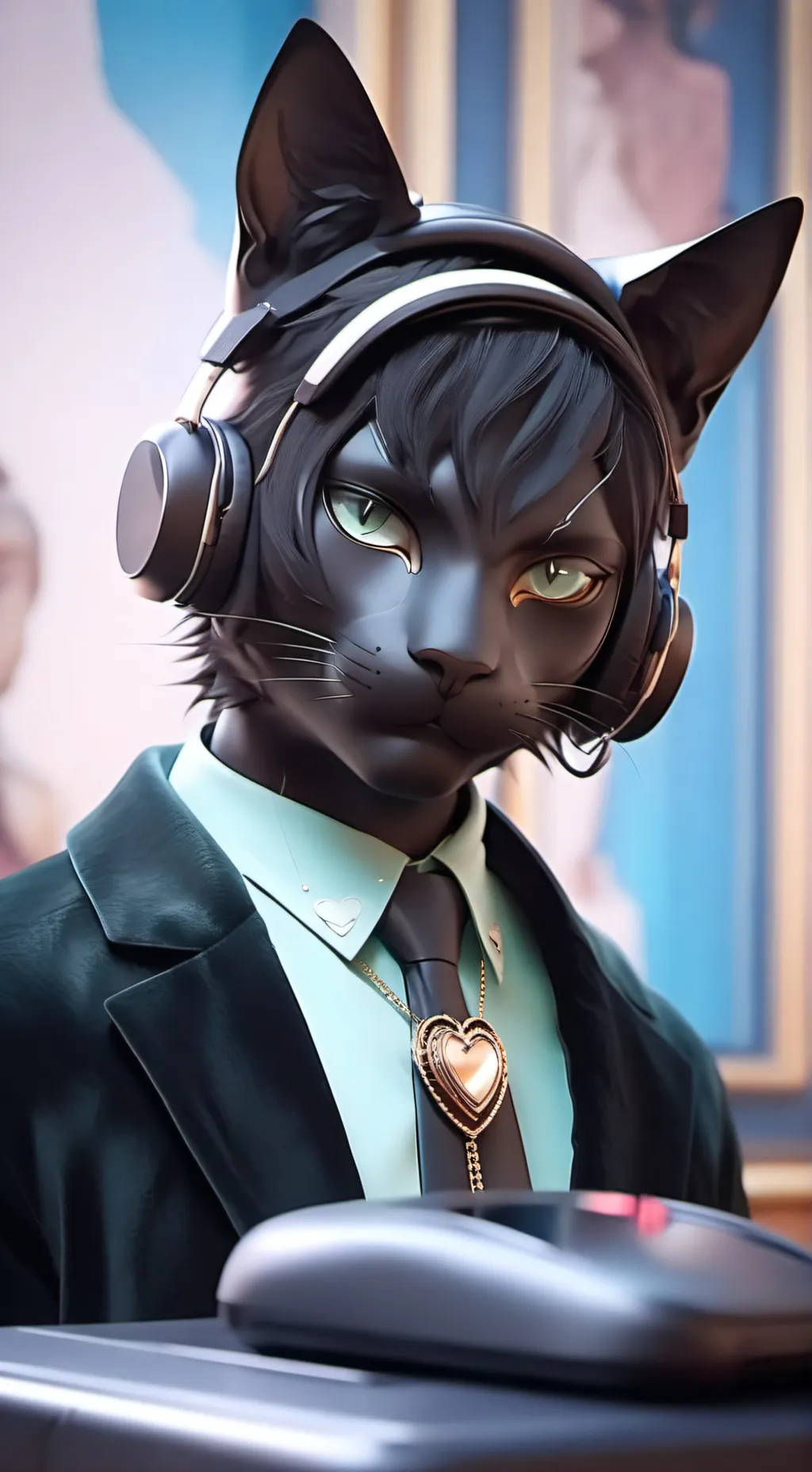 ai character: CharmFlirt background