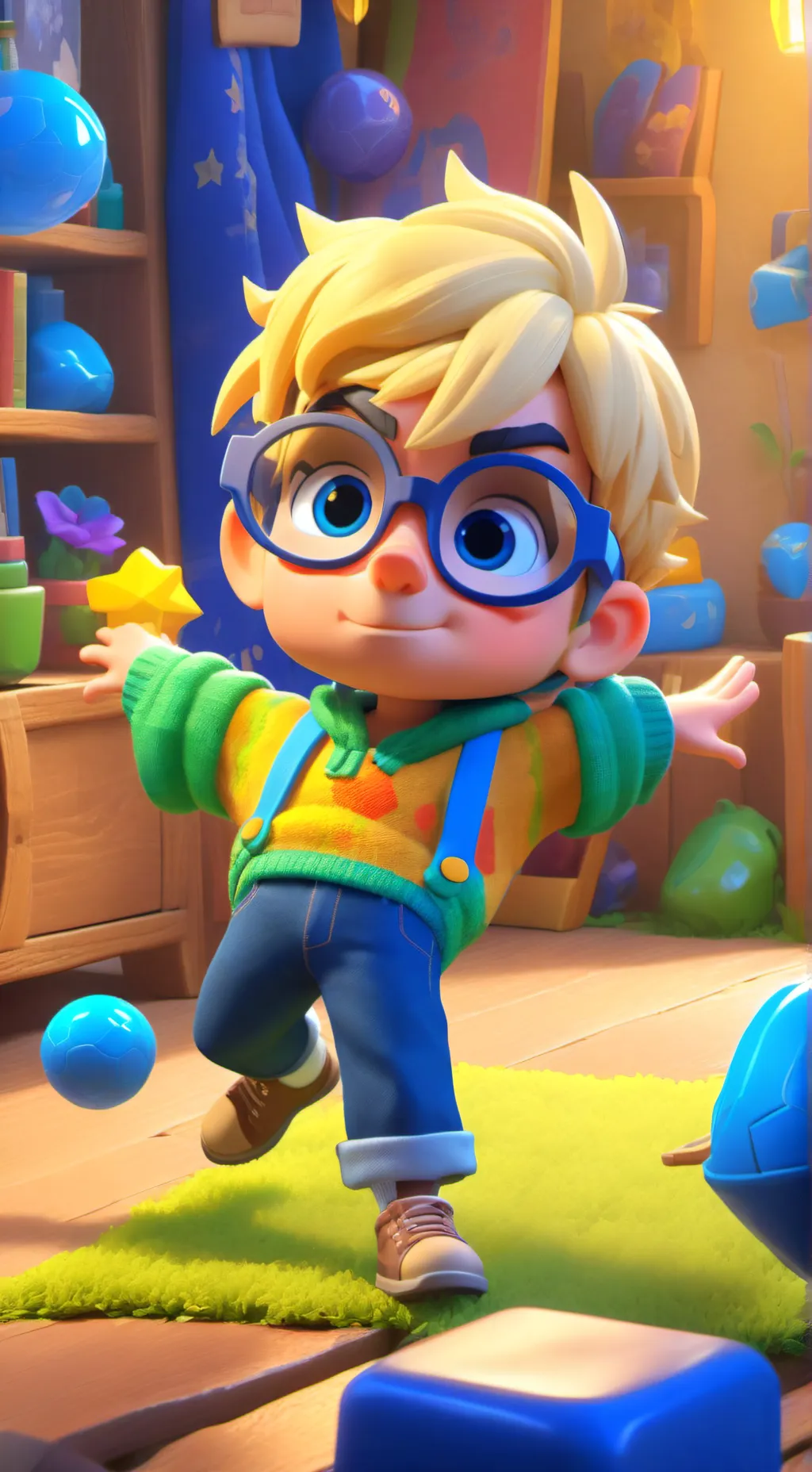 ai character: Joe 15 ans 💅 background