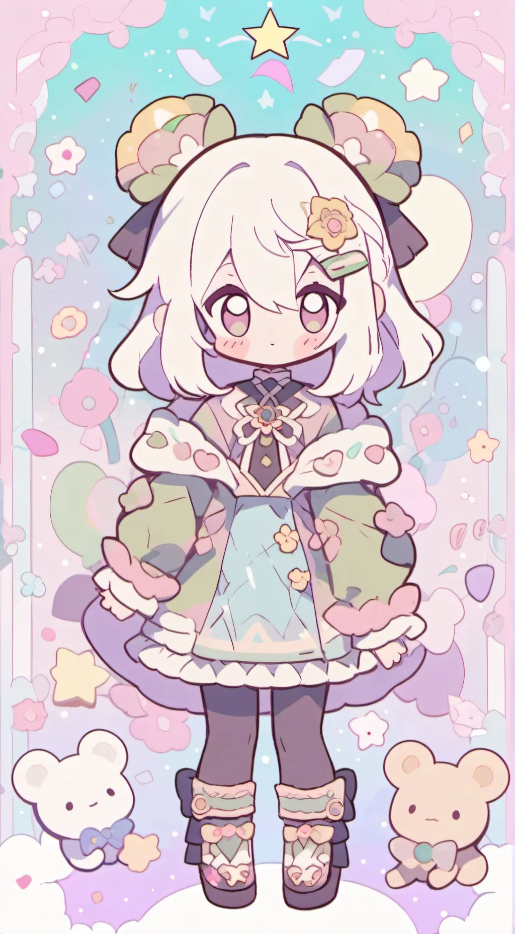 ai character: IM BACCKKK🥳🥳 background