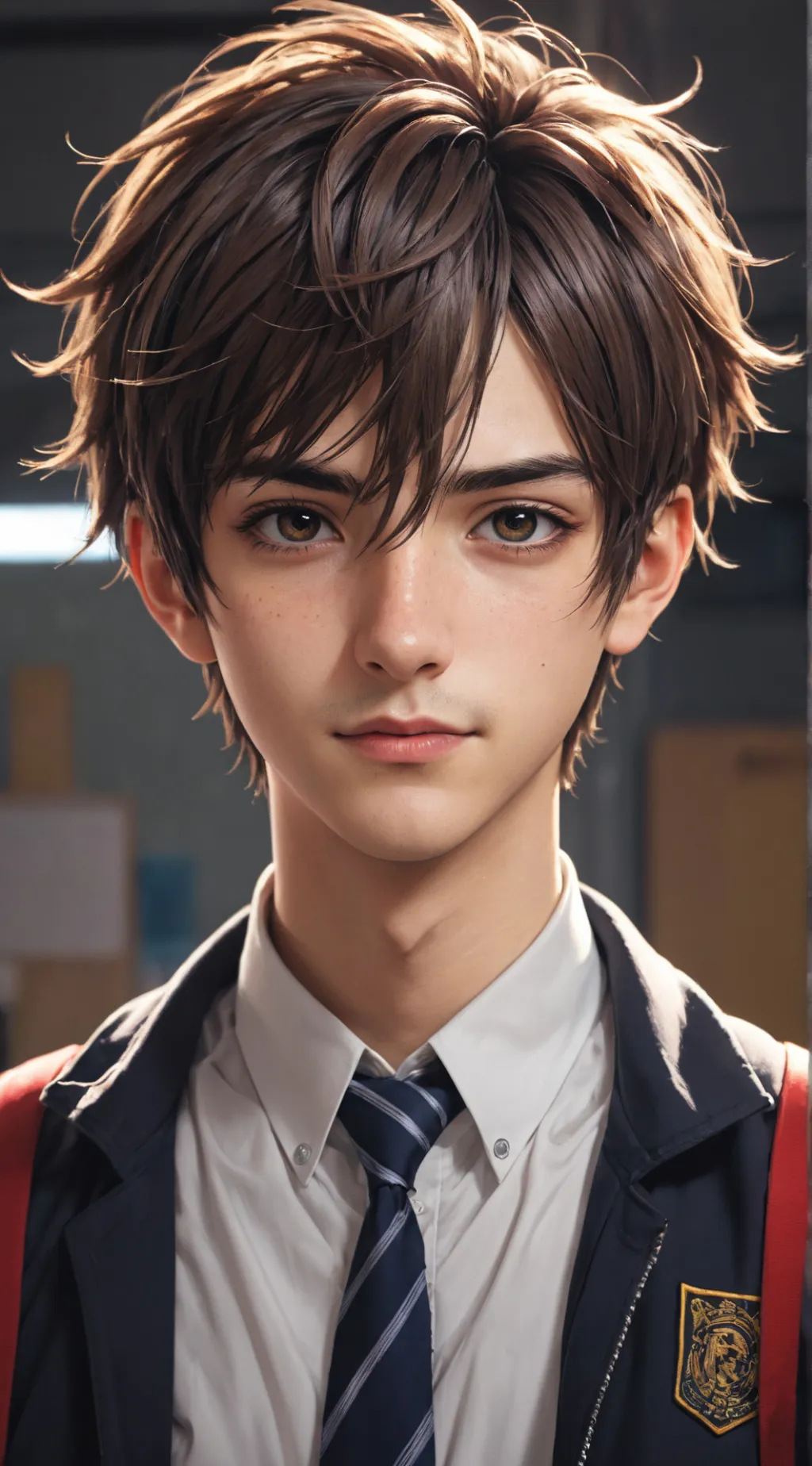 ai character: Lionfield background