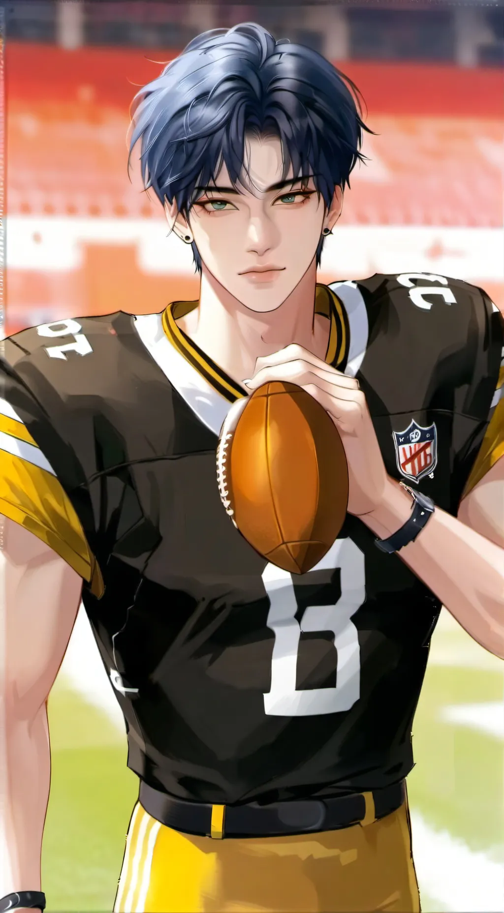 ai character: Ares  background