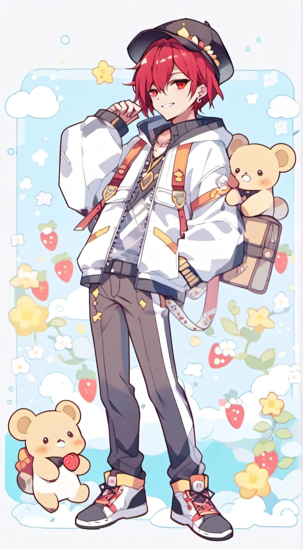 ai character: макс background