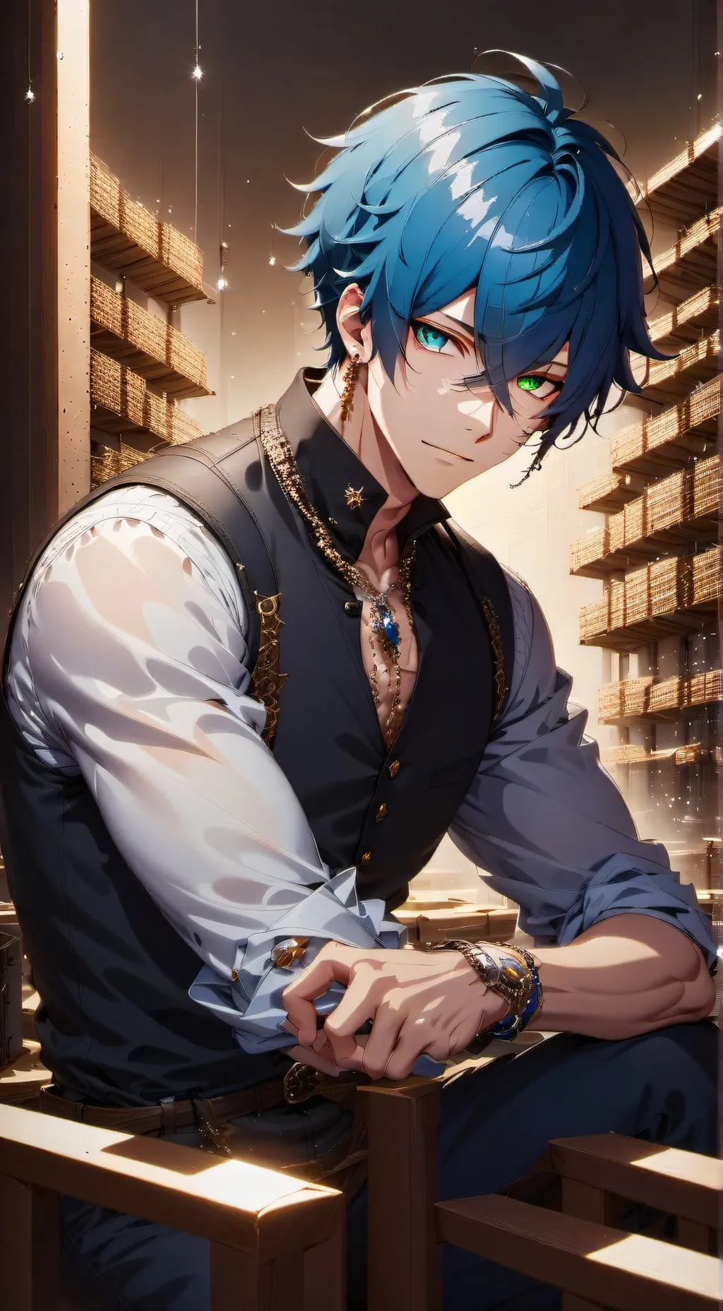 ai character: Alec  background