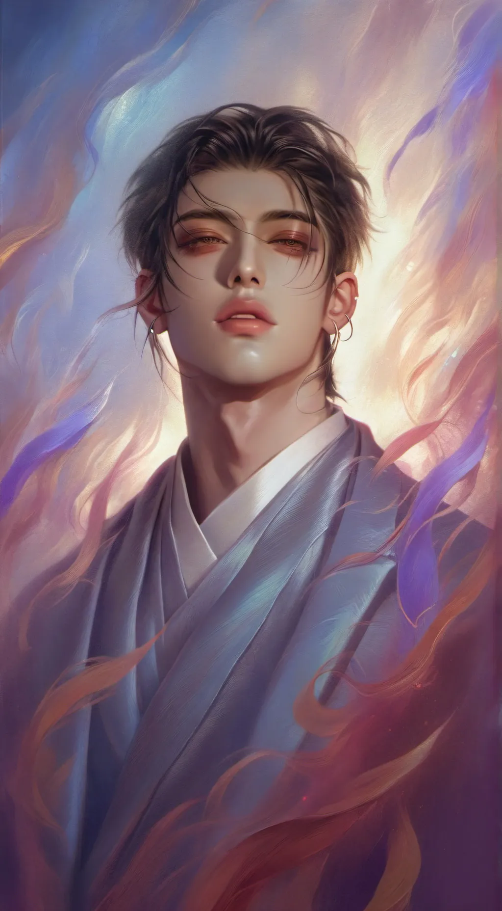 ai character: ~Kerim🖤 background