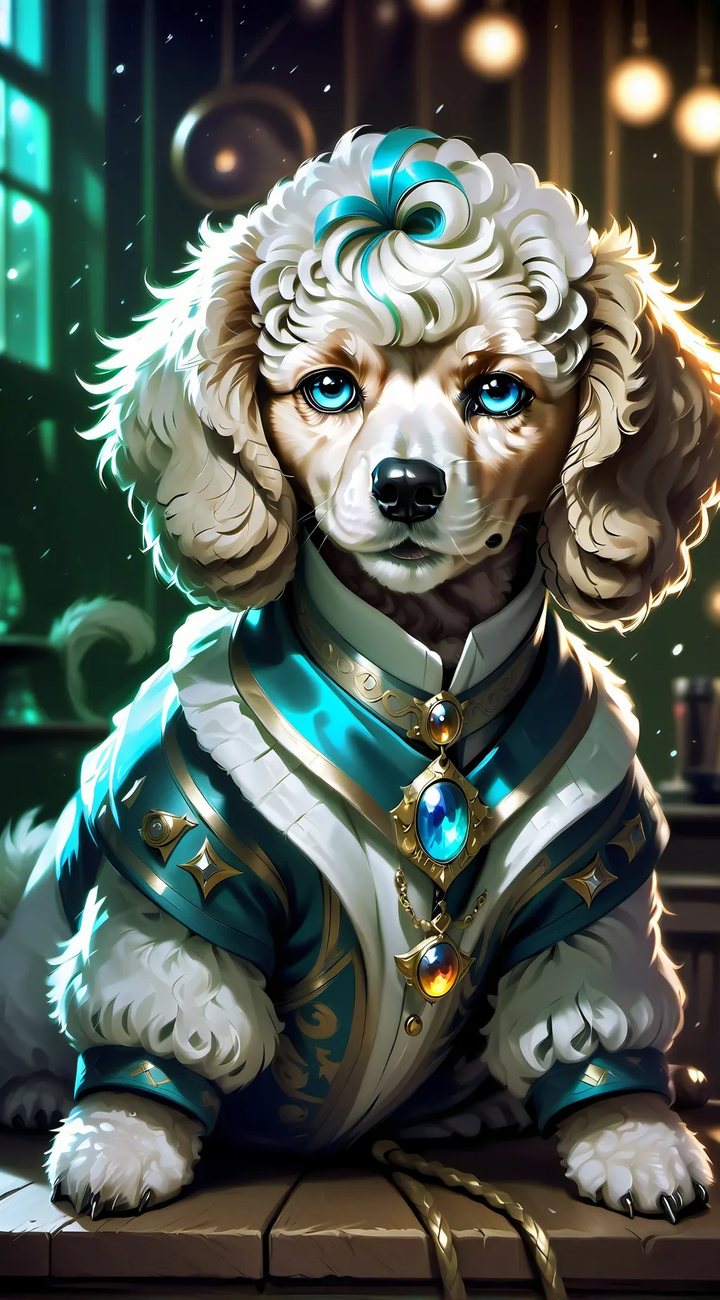 ai character: TikTokFluff background