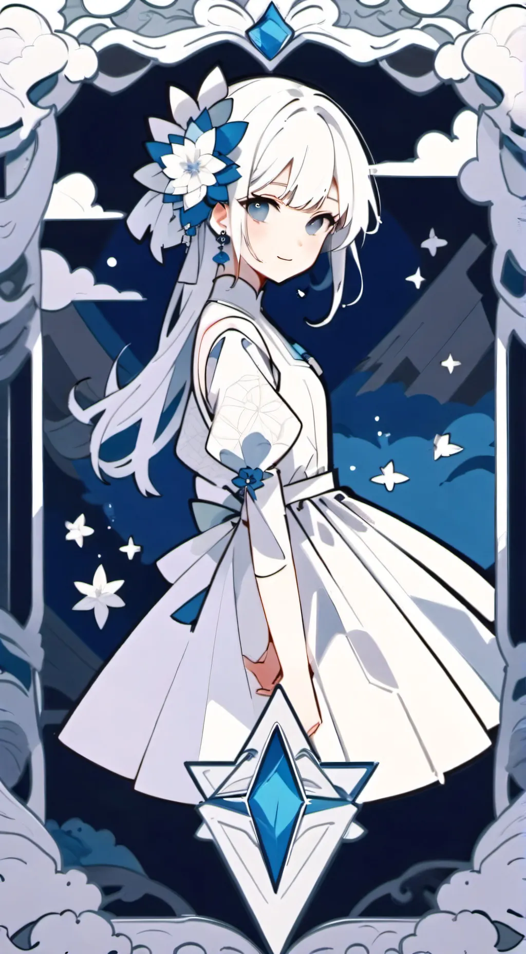 ai character: Alexandra background