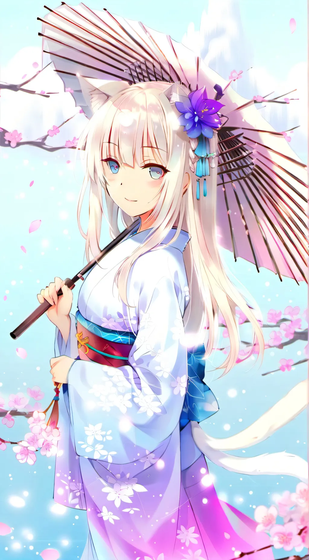 ai character: Ayame background