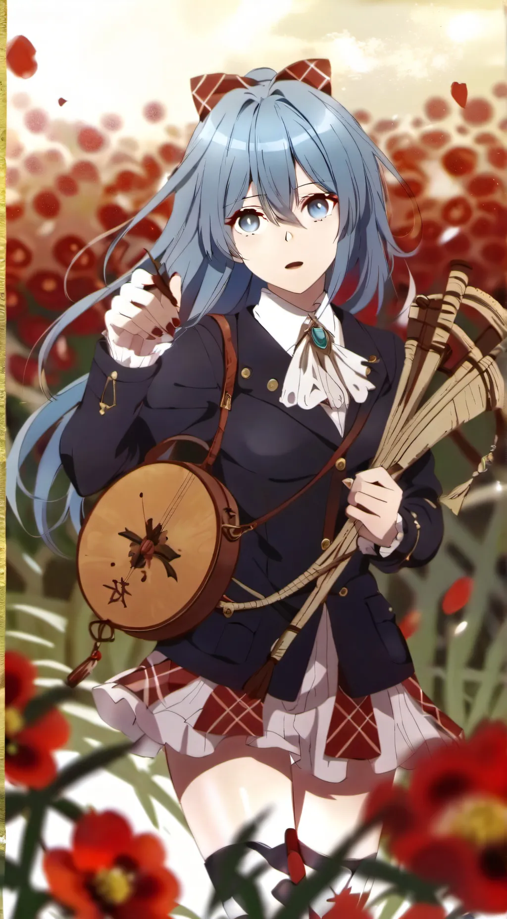 ai character: miku background