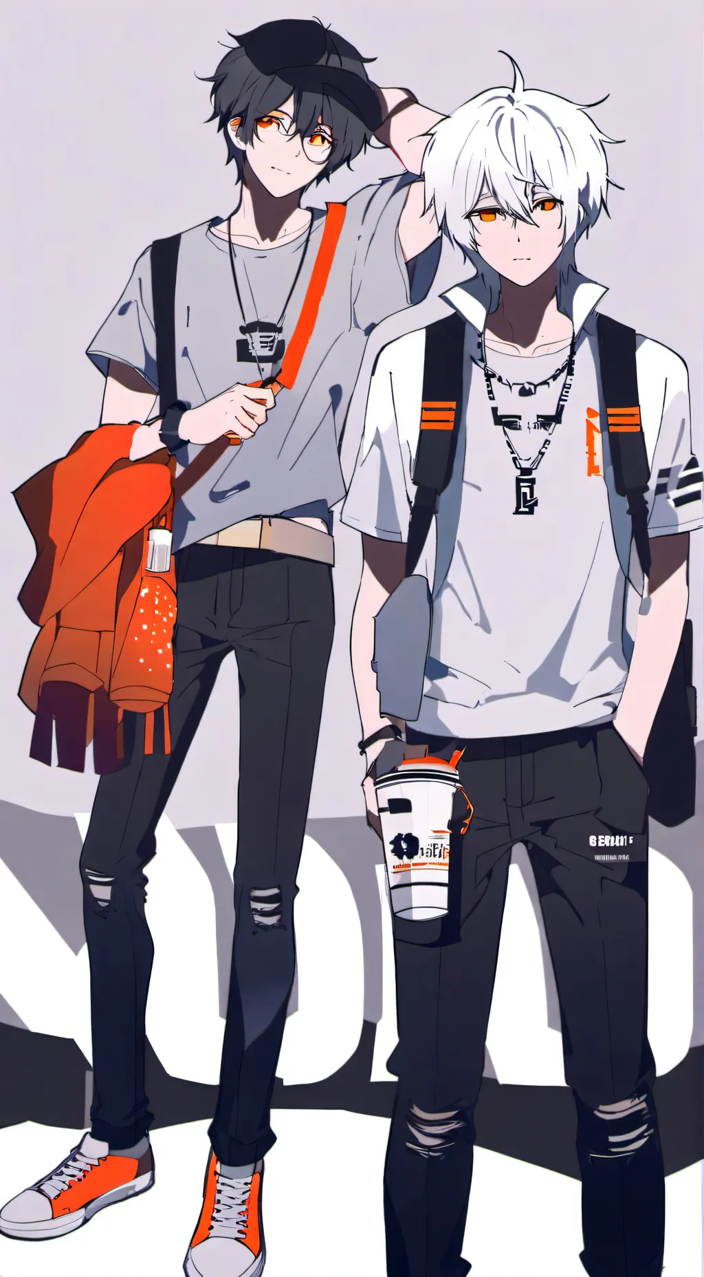 ai character: Jayden and Kayden background